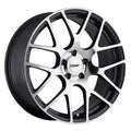 ~(35 lbs. 19X19X10)~ TSW NURBURGRING 17x8.0 5/100 ET45 CB72.1 GUNMETAL W/MIRROR CUT FACE