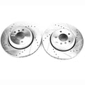 Power Stop 08-10 BMW 535i Rear Evolution Drilled & Slotted Rotors - Pair