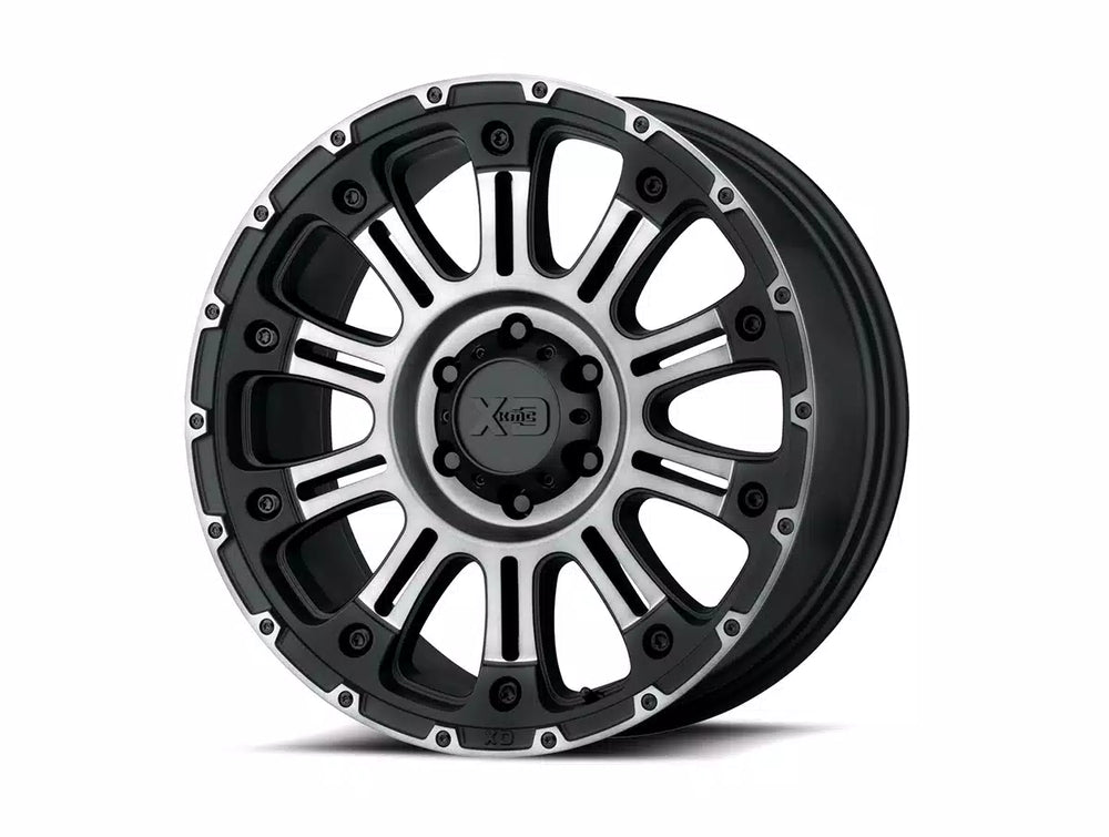 KMC Wheels black auto part