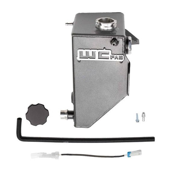 Coolant Tank OEM Placement for 2020-2024 Duramax L5P Bengal Red