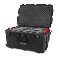 NANUK 965 CASE W/PADDED DIVIDERBLACK INTERIOR: 29 X 18 X 10.6IN