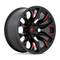 D823 20X10 6X135 G-BLK MILL C-RED -