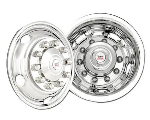 03C GM C4500 WHEEL #29717 19.5IN 8LUG 4HH DOTLINER SIMULATOR SET