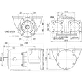 PUMP 2 1/2 FLANGE MOUNT