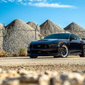 Weld S155 18x8 Ventura Drag 5x120 ET15 BS5.1 Gloss BLK MIL DIA 78.1