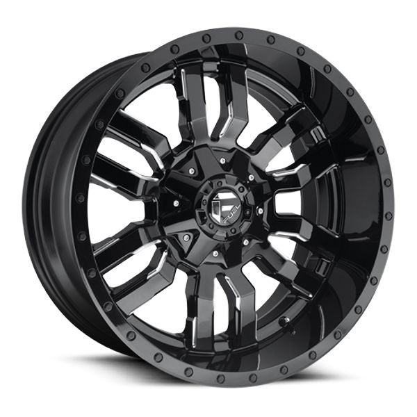 D595 20X10 6X135/5.5 GL-BLK-MIL -19