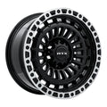 MOAB 18X9 5X127 ET15 CB71.5 GLOSS BLACK MACHINED LIP