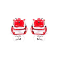 Power Stop 02-04 Honda CR-V Front Red Calipers w/Brackets - Pair