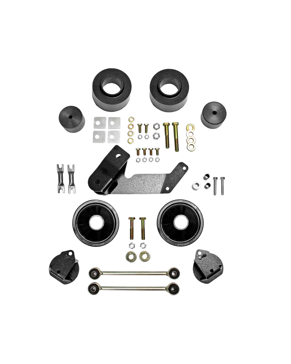 2.5 SPACER KIT JK 2/4DR W/MONO RESI