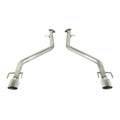 Remark axle-back exhaust detail