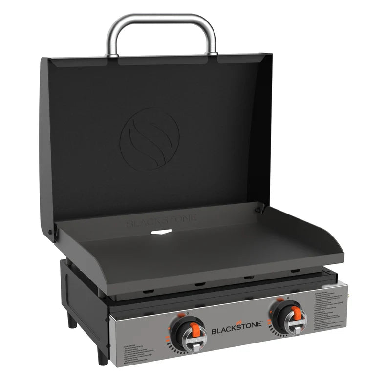 ORIGINAL 22IN OMNIVORE STAINLESS FRONT PANEL TABLETOP GRIDDLE