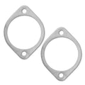 UNIVERSAL 23/4IN PORT 2BOLT EXHAUST COLLECTOR FLANGE GASKETS 2/SET