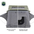 Overland Vehicle Systems HD Nomadic N2S - Soft Sided Roof Top Tent 2 Person Grey Body Green Rainfly