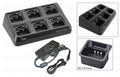 SIX UNIT CHARGER FOR RADIOS WITH TH