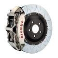 Brembo 05-13 Corvette Front GTR BBK 6 Piston Billet 380x34 2pc Rotor Drilled- Nickel