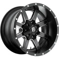 MAVERICK 20x10 8x180.00 MATTE BLACK MILLED (-12 mm)
