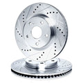 R1 Concepts Brake Rotor- D/S - Silver Fits American Motors