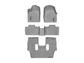 WeatherTech Grey Front Rear and Rear Floorliners Fits -20-12 Durango 46324-1-4-5