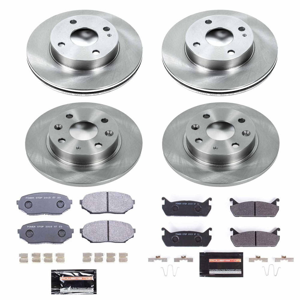 Power Stop 90-93 Mazda Miata Front & Rear Track Day SPEC Brake Kit