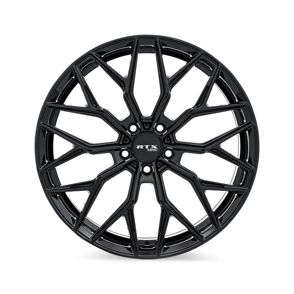 RS02 19X8.5 5X114.3 ET38 CB73.1 GLOSS BLACK