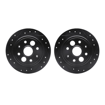 R1 Concepts Brake Rotor- D/S - Black