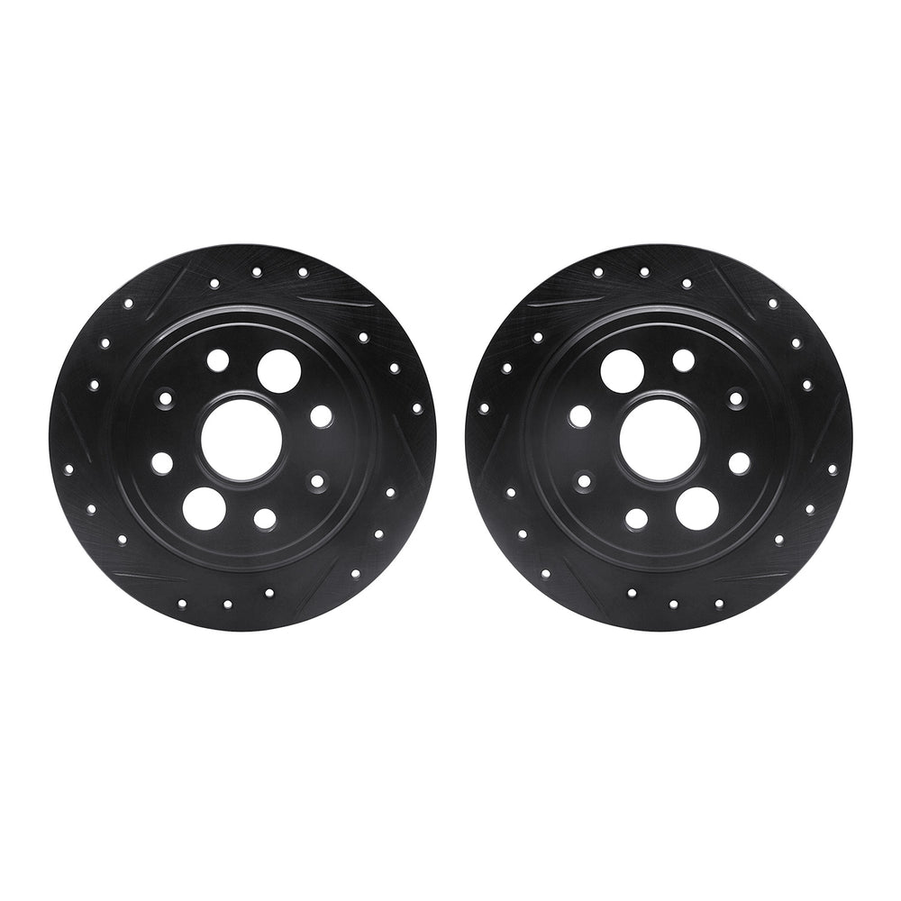 R1 Concepts Brake Rotor- D/S - Black