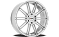 ~(37 lbs. 25X25X12)~ KM707 22X9.5 6X5.5 BRUSHED SLV 30MM
