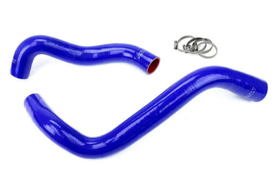 HPS Performance Blue Reinforced Silicone Radiator Hose Kit Coolant for Ford 99-01 F250 Superduty w/ 7.3L Diesel Single Alternator
