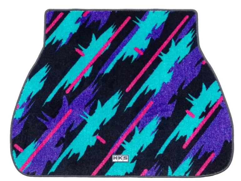HKS Mitsubishi Evolution CT9A Non-MR 50th Anniversary Floor Mat Oil Color - Luggage Mat