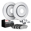 DFC 00-07 Toyota Tundra Front Geospec Rotors with 5000 Advanced Brake Pads w/Hardware