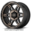 XD840 20X9 8X180 S-BLK DTCC 18MM