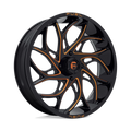 D780 24X7 4X156 G-BLK-MILL-OR 13MM