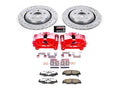 Power Stop 06-09 Cadillac XLR Rear Z26 Street Warrior Brake Kit w/Calipers
