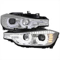 F30 PROJECTOR HEADLIGHTS MATTE BLAC