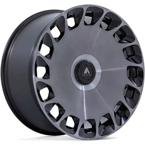 AB045 20X9 5X4.25/112 G-BLK-MCH DTC