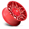 D771 22X12 8X6.5 GL-RED-MILL -44MM