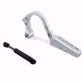 1973-1977 Chevelle Trunk Hinge Kit - Steel - Natural