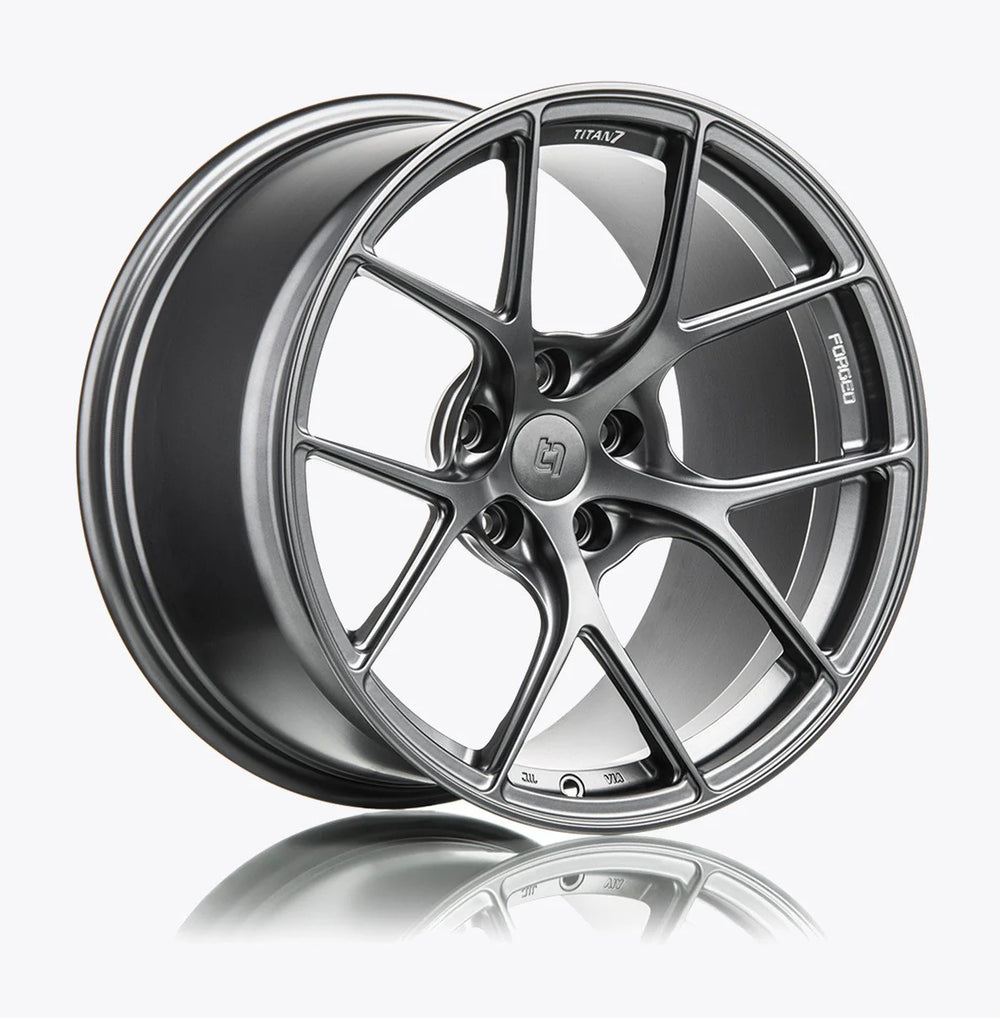 TESLA MODEL 3 (INCL. PERFORMANCE) SQUARE T-S5 Satin Titanium