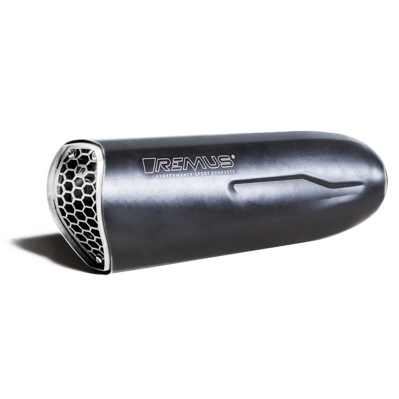 Remus black slip-on exhaust
