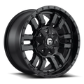 Fuel Wheels black auto part