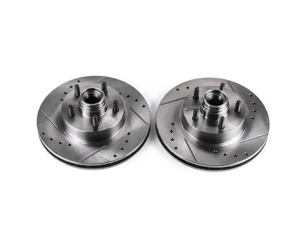 Power Stop 95-01 Ford Explorer Front Evolution Drilled & Slotted Rotors - Pair