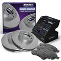Power Stop 16-18 Hyundai Sonata Front and Rear Semi-Coated Rotor Kit