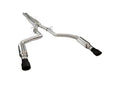 Kooks 2015+ Dodge Charger Hellcat 3in OEM Style Cat-Back Exhaust System 4in Black Slash Cut Tips