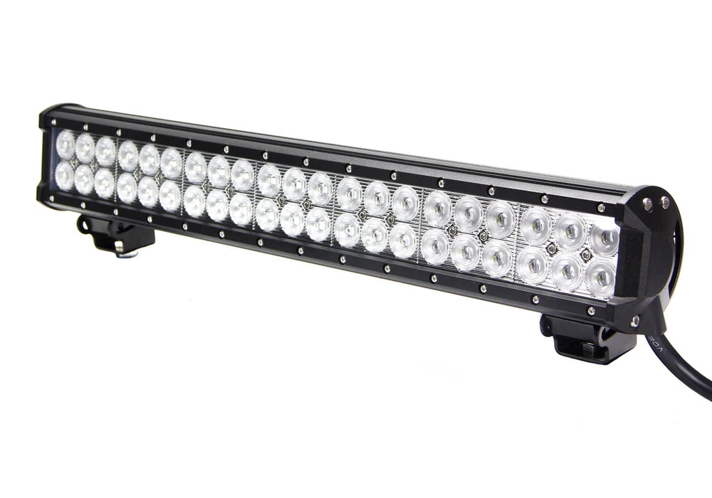 ~(5 lbs. 25X5X5)~ 20 Inch LED Light Bar Dual Row 126 Watt Combo Defcon Series Quake LED