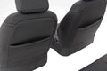~(14.3 lbs. 27X21X10)~ Jeep Neoprene Seat Cover Front and Rear Combo Black [13-18 Wrangler JK Unlimited]