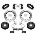 Wilwood Ford Mustang II Ford Narrow Superlite 6 Front Brake Kit w/ 12.88in Slotted Rotor - Black