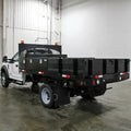 24X24X86IN STEEL TRUCK TOOL BOX W/SHELFSTRAIGHT SIDE TUNNELBLACK
