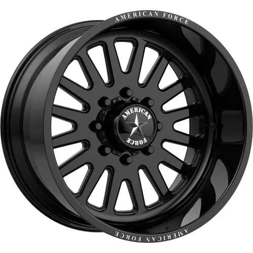 AWF20 24X14 8X170 G-BLK MACH -73MM