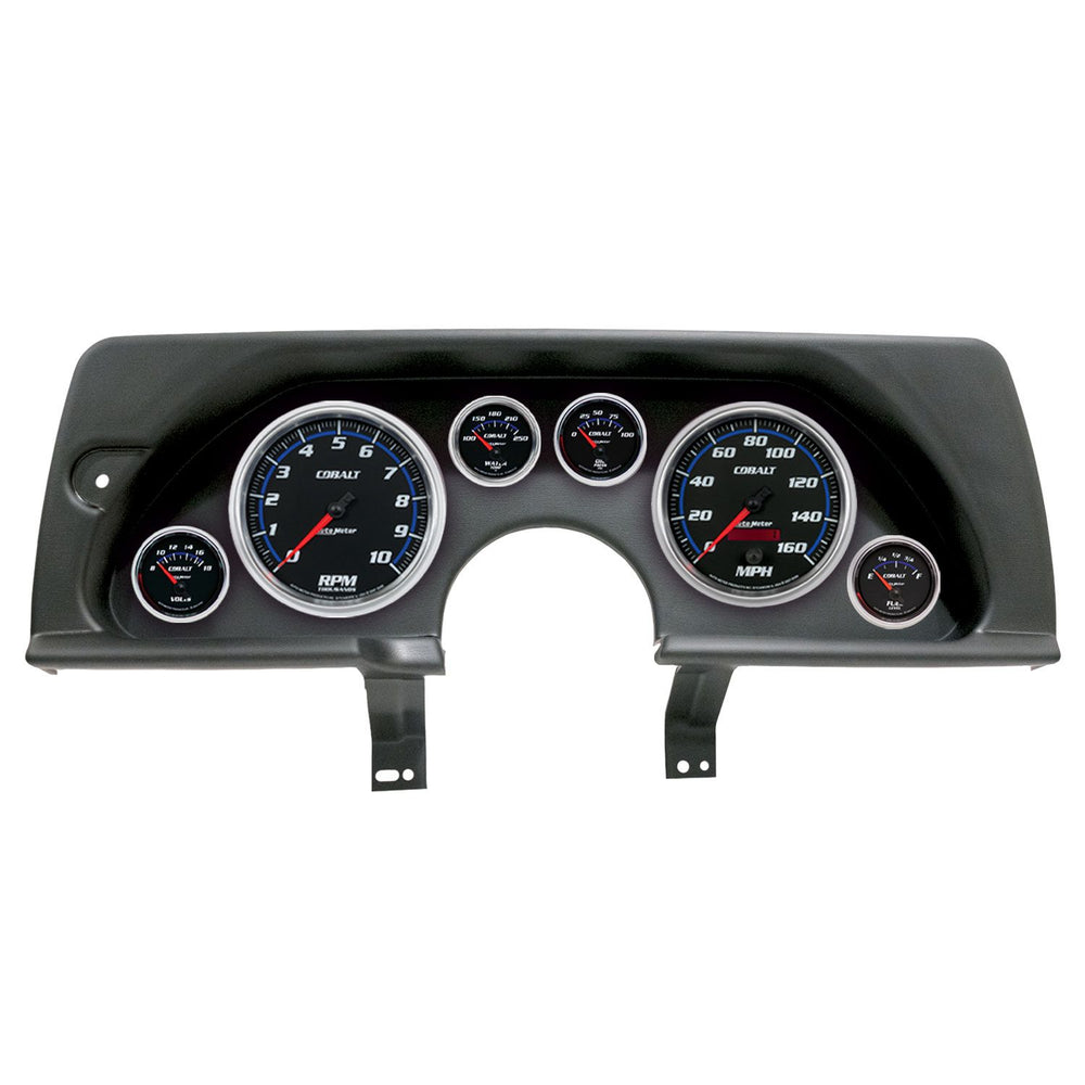 9092 CHEVY CAMARO 5IN X 2 & 21/16IN X 4 DIRECT FIT DASH KIT COBALT