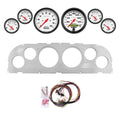 AutoMeter Phantom 60-63 Chevy Truck Billet Panel/Gauge Kit - 3-3/8in. (x2) & 2-1/16in. (x4)